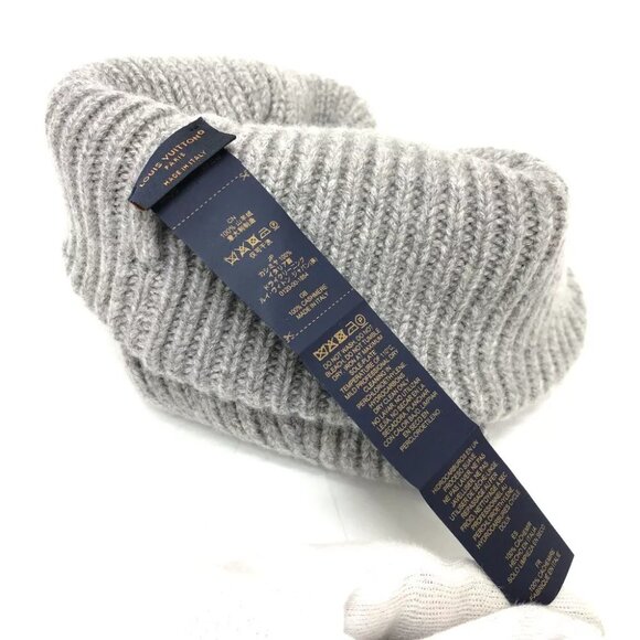 LOUIS VUITTON MP3248 Bonnet LV Ahead 1.1 hat Knit hat knit gray - Picture 7 of 7